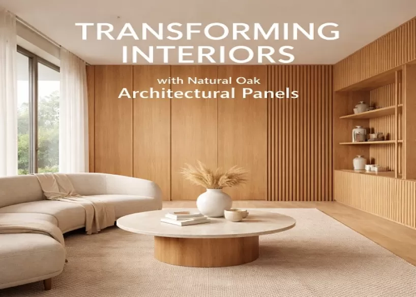 Premena interiérov architektonickými panelmi z prírodného dubu